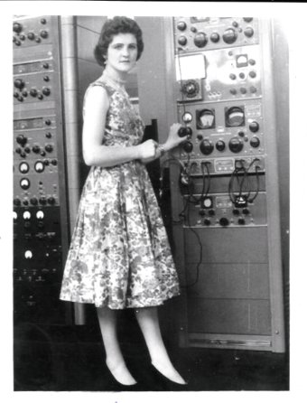 Air traffic control officer monitoring radar screens