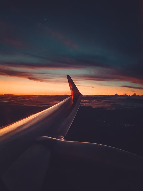 Plane taking off